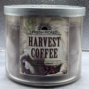 Bath & Body Works Harvest Coffee 3 Wick Candle